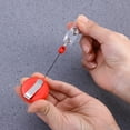 thumbnail image 2 of 10pcs Retractable ID Badge Reels with Belt and Clip (Solid Red), 2 of 7