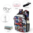 thumbnail image 2 of Power Rangers Backpacks Bookbag Casual Daypack for Travel Camping Hiking, 2 of 7