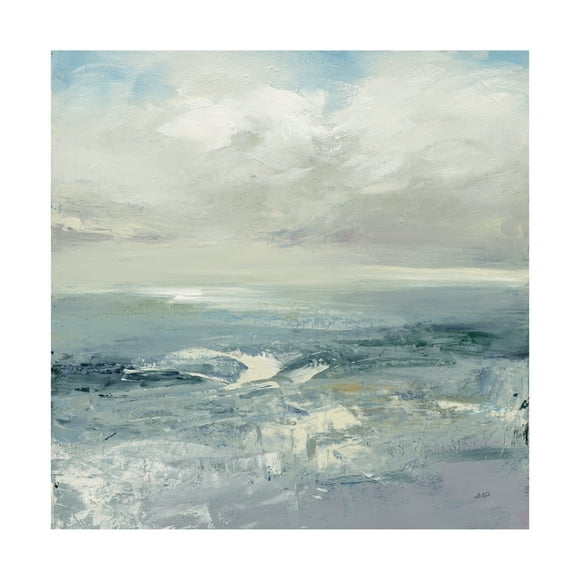 Trademark Fine Art 'Waves Abstract' Canvas Art by Julia Purinton