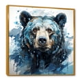 thumbnail image 2 of Designart "Abstract Bear Motion Interpretation I" Animals Bear Floater Framed Wall Art Prints, 2 of 5