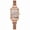 G, variant on Vintage Gold Square Women's Watch with Roman Numeral Dial and Alloy Steel Bracelet for Everyday or Special Occasions