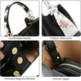 thumbnail image 2 of Soft PU Leather Handbags for Women Bucket Bag Shoulder Hobo Bags Big Capacity Tote Crossbody Bag, 2 of 7