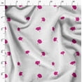 thumbnail image 6 of Soimoi White Fabric - By the Yard - 54 Inch Wide - Florals Print Fabric - Elegant and Timeless Patterns for Fashion and Home Decor Printed Fabric, 6 of 6