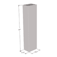 thumbnail image 5 of Fly Modular Wall Mounted Floating Bookcase Cabinet (Type-40) Black, 5 of 5