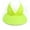 Fluorescent Yellow, variant on Womens Sun Visor Hat Wide Brim Sun Hats for Women UV Protection Summer Beach Hats for Women Foldable Sports Visors