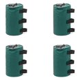 thumbnail image 1 of Industrial Grade Sand Weights for Gazebo, Double Stitched Sand Weight Bags, Feet Weights for Tent Canopy, Sunshade, Trampoline 4 Pieces 32.5x20cm Gree, 1 of 3