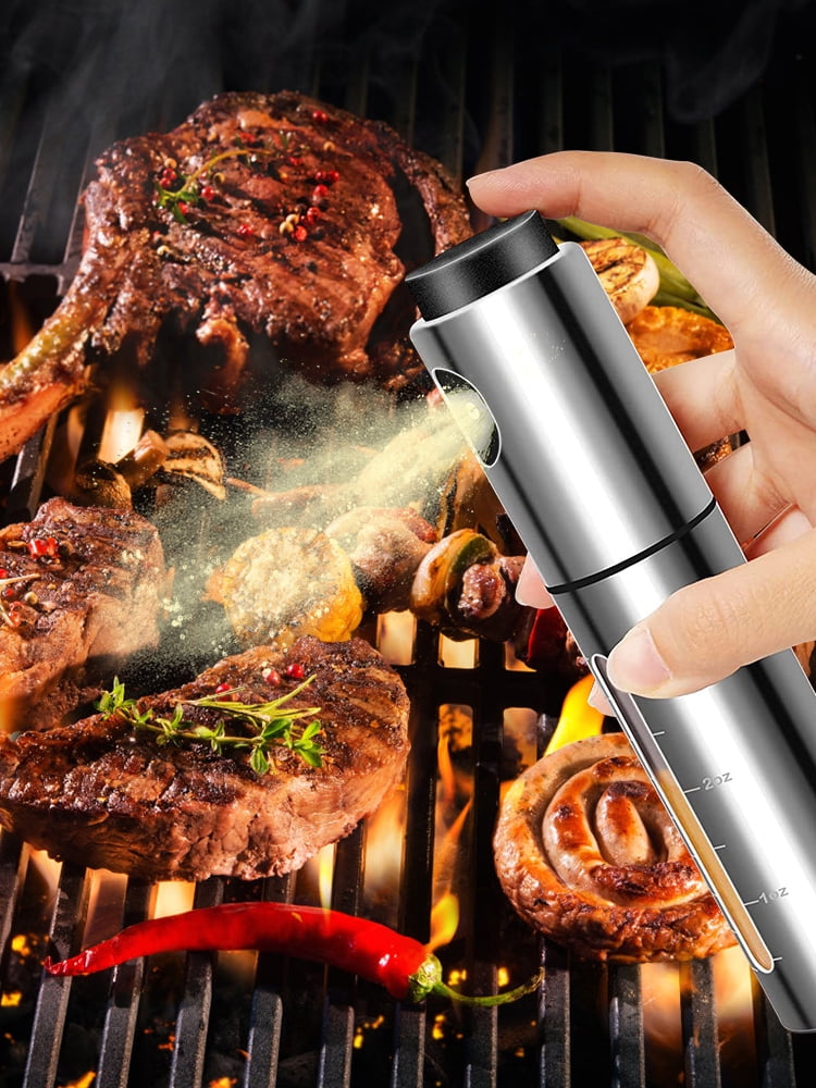 MLfire 100ML Oil Sprayer for Cooking Stainless Steel Olive Oil Spray