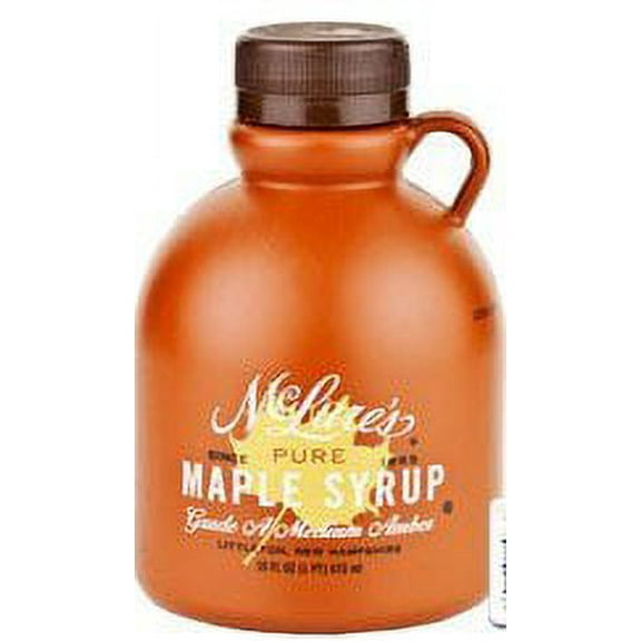 Mclures Maple Syrup - Medium Amber - 16oz