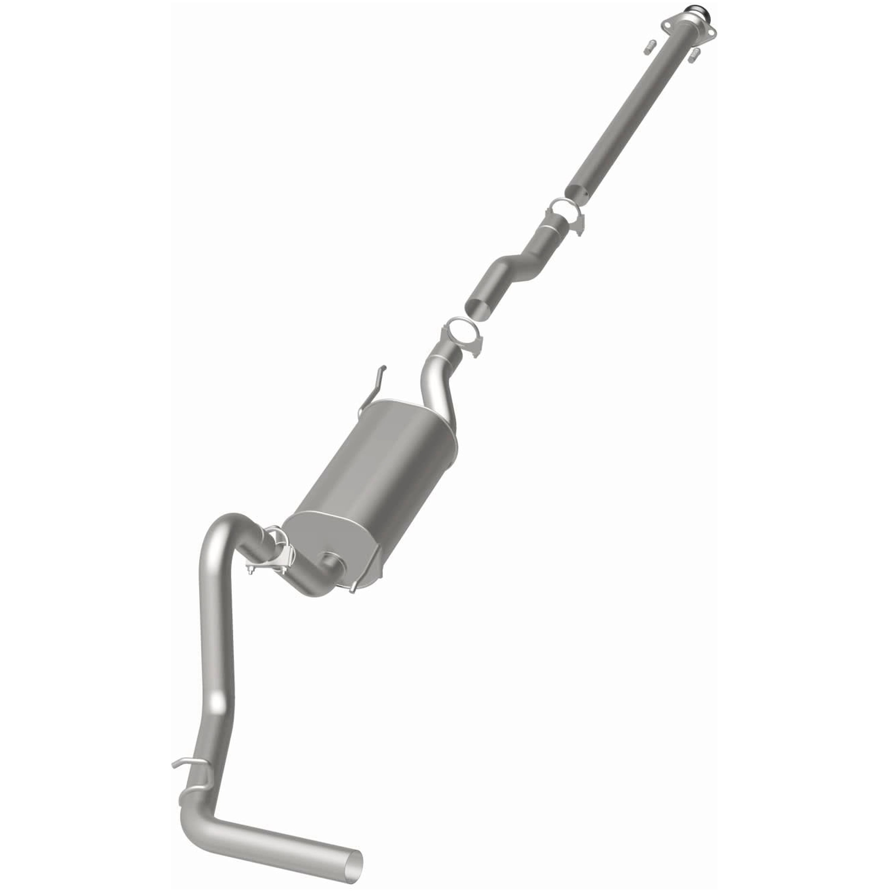 BRExhaust OE Replacement Exhaust System Kit 106-0171: Compatible with 2005-2012 Toyota Tacoma 4.0L
