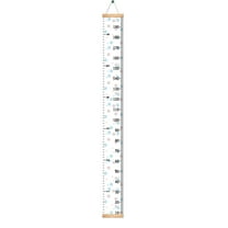 Wooden Growth Chart for Kids, Nursery Height Ruler to Track Baby's Growth, Keepsake Baby Gift and Memory Keepsake for New Parents
