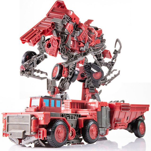 Figuras de acción de TransFormers para niños, modelo de vehículo de ingeniería, Robot, tanque, 8 en 1, DD-01