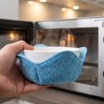 thumbnail image 4 of Microwave Heat Bowl Cover 7.48x3.54 Inches Reheating Food Pot Holder Polyester Anti-Scald Oven Mitt with Non-Slip Grip for Kitchen Cooking and Barbecue Protection, 4 of 6