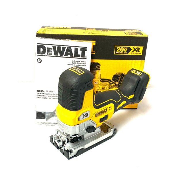 DeWALT DCS335B 20Volt 1Inch Brushless Barrel Grip Jig Saw, Bare Tool