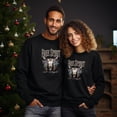 thumbnail image 2 of EcoLoom Cow Skull Free Spirit Long Sleeve Unisex Midweight Crewneck Sweatshirt, 2 of 4