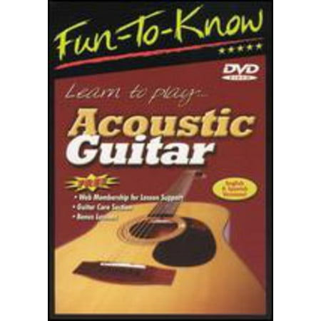 Fun-To-Know - Learn to Play Acoustic Guitar - English & Spanish Versio (Best Tv Shows To Learn English)