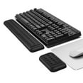 thumbnail image 3 of Non-Slip Ergonomic Memory Foam Keyboard Tray for Mechanical Gaming Keyboard, 3 of 16