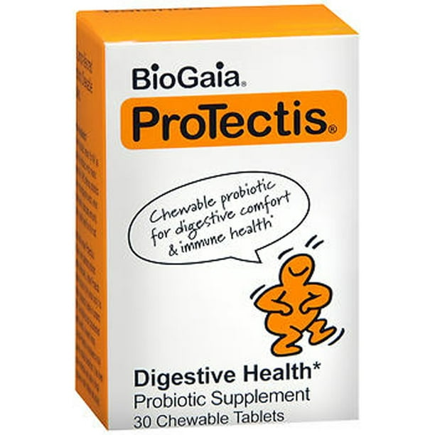 BioGaia ProTectis Digestive Health Chewable Tablets, 30 Count Walmart