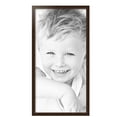 thumbnail image 2 of ArtToFrames 16" x 32" Walnut Picture Frame, 16x32 inch Brown MDF Poster Frame (WOM-4094),  Pack, 2 of 8