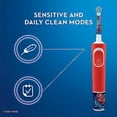 thumbnail image 2 of Oral-B Kids Electric Toothbrush Featuring Marvel's Spiderman, for Kids 3+, 2 of 6