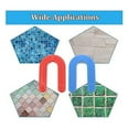 thumbnail image 5 of 200 Pack Plastic Shims Structural Horseshoe U Shaped Tile Plastic Shims For Leveling, 1/8 Inch, 1/1, 5 of 5
