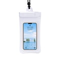 thumbnail image 1 of Sonducket Estuche para teléfono Impermeable Deportes acuáticos Natación Bajo el agua Teléfono celular Protector de bolsa seca con cordón Estuche de Deportes acuáticos Blanco Sonducket OD024598-01, 1 of 6