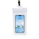 thumbnail image 1 of Sonducket Estuche para teléfono Impermeable Deportes acuáticos Natación Bajo el agua Teléfono celular Protector de bolsa seca con cordón Estuche de Deportes acuáticos Blanco Sonducket OD024598-01, 1 of 6