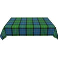 thumbnail image 4 of Tablecloth Rectangle Stirling Scottish Plaid Printed Tartan Polyester Fabric Table Cloth, Water Resistant & Wrinkle Free Table Cover for Kitchen and Dining Room Tabletop 60"x84" (4-6 Seats), 4 of 8