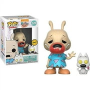 Funko Rocko & Spunky (Chase Edition) POP! Animation x Nickelodeon Rocko's Modern Life Vinyl Figure + 1 American Cartoon Themed Trading Card Bundle [#320]