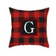 thumbnail image 1 of RKSTN christmas pillow covers Christmas Pillowcase Faceless Doll Dwarf Gnome Goblin Lattice Christmas Tree Snowflake Peach Skin Printed Sofa Pillowcase, 1 of 1