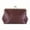 Wine Red, variant on Large Women's Kiss Lock Bag, Red PU Medium Top Handle Handbags Kiss Clasp Shoulder Bags for Ladies Gifts