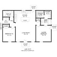 thumbnail image 6 of 763-10402: Traditional Country 2 Bed, 2 Bath Luxury Home Plan, 0 Sq Ft: Full Blueprints with License to Build by Home Plan Marketplace - Lesuto, 6 of 6
