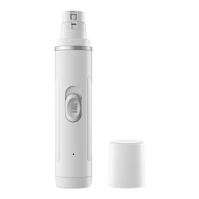 Quiet Dog Nail Grinder and Trimmer for All Sizes with Sensitive Pet Design