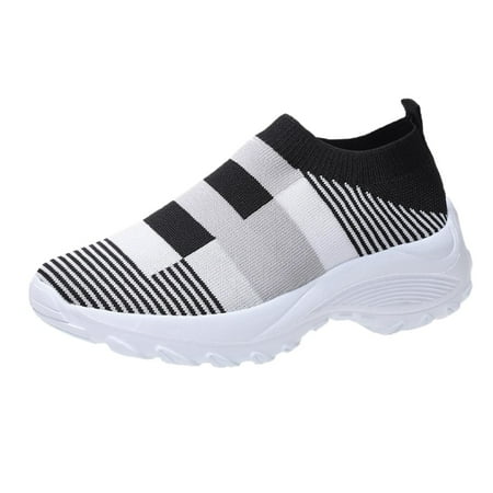 

HGWXX7 Women Outdoor Mesh Mixed Color Sports Shoes Runing Breathable Shoes Sneakers Fall Shoes