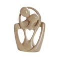 thumbnail image 4 of Figura de pareja Colección de estatuas de pareja Arte creativo Artesanía Escultura viviente Hogar Gris, 4 of 9
