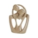 thumbnail image 4 of Figura de pareja abstracta, estatua de pareja abstracta, escultura abstracta para escritorio Gris, 4 of 9