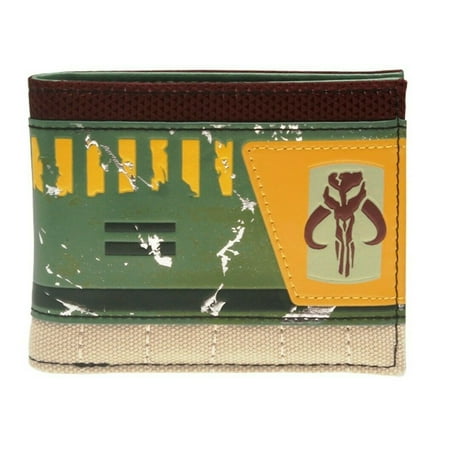 Star Wars Mandalorian Themed Bi-Fold Wallet