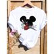 thumbnail image 1 of Disney Short Sleeve Sweet Trend 90s Women Print Clothing Mickey Mouse Casual Tee Shirt Fashion Cartoon Graphic T-shirtsXXXL Gao Jinjia LED, 1 of 2