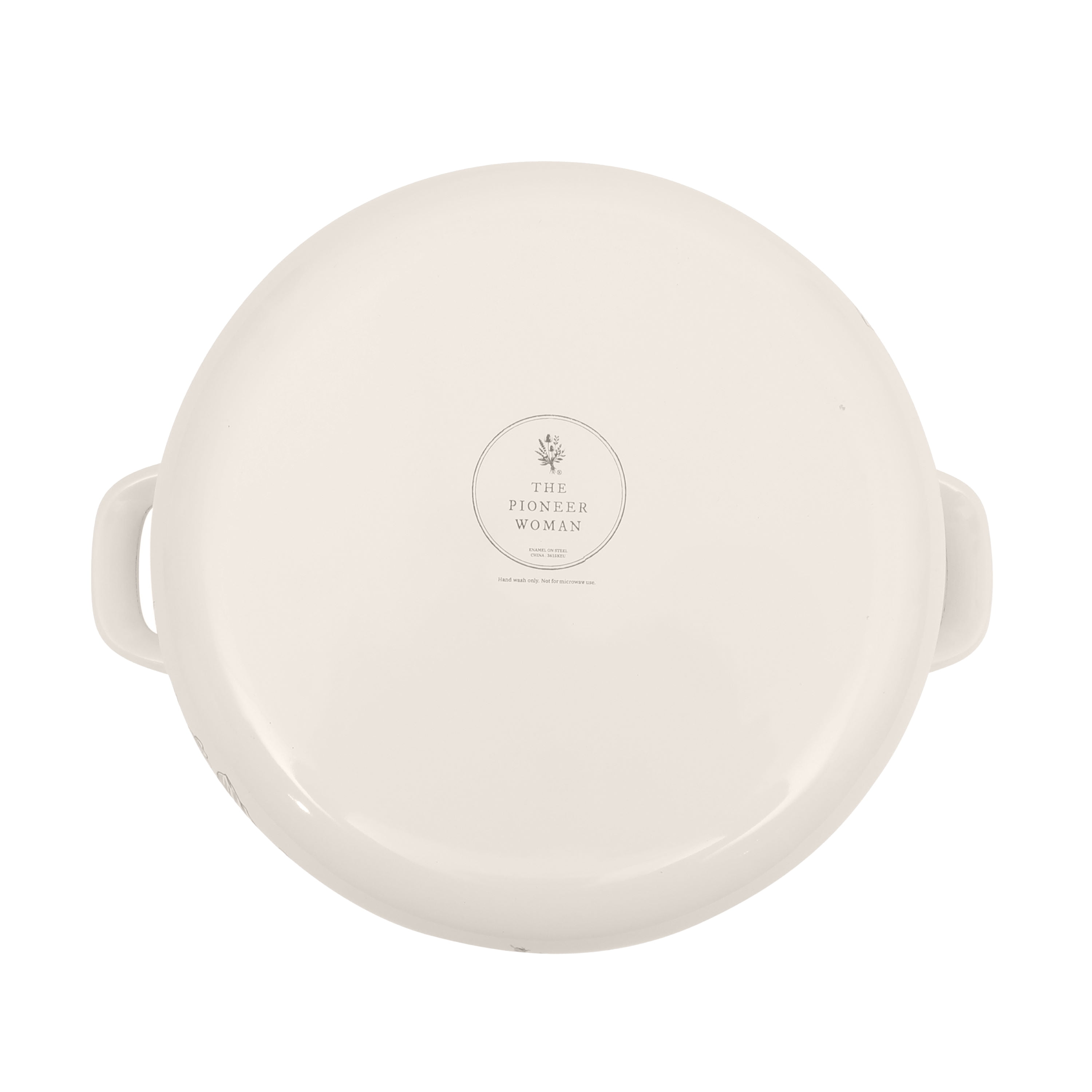 The Pioneer Woman Agatha 6.4-Quart Enamel on Steel Dutch Oven with Lid, Red