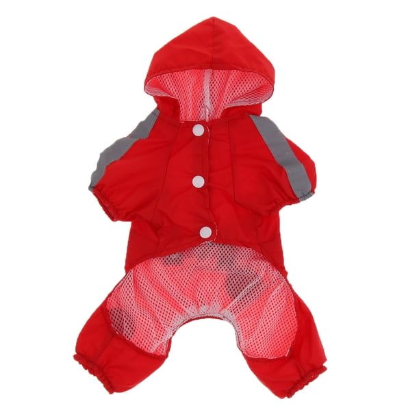Impermeable Reflectante Impermeable Para Perros Impermeable Para as Poncho Para Perros, Ropa Impermeable Para l Yuyangstore Chaqueta impermeable para perros