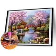 thumbnail image 2 of Cuadros Decorativos Taladro cuadrado completo 5D DIY Diamond Painting Pleasant Village Kit (sz1337) Likrtyny embutido en tela, 2 of 9