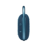JBL Clip 4 Blue Portable Bluetooth Speaker w/divvi! Case Bundle