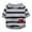 F, variant on ibiyuan Dog Shirts for Small Dogs Stretchy T-Shirts Lightweight Tank Top Sleeveless Striped Heart Vest Breathable Pet