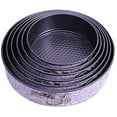 thumbnail image 2 of Falytemow Nonstick Springform Pan with Removable Bottom Cake Molds of Round Leakproof Cheesecakes Pan Bakeware Set of 6, 2 of 3