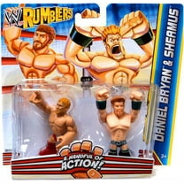 WWE Wrestling Rumblers Series 2 Daniel Bryan & Sheamus Mini Figure 2-Pack