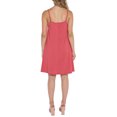 thumbnail image 4 of Doublju Women's Front Pleated Camisole Tank Flare Tunic Dress with Pockets (S-3X), 4 of 4