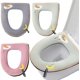 thumbnail image 1 of 3PCS Plush Toilet Seat Cover, Universal Washable Toilet Seat Cover Toilet Seat Cushion Toilet Cover WC for Women, Expectant Mothers, Elderly, 1 of 5