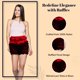 thumbnail image 2 of Bragas con volantes Tanga Dance Bloomers Malco Modes Lisa, negro/rojo, 2 of 7
