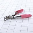WSTEER Stainless Steel Nail Art Manicure Ushape Scissors Line Cutter