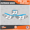 thumbnail image 3 of Kalair GFX Graphics Kit for Yamaha TTR125 (2000-2007) Fh Series, 3 of 5