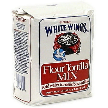 White Wings La Paloma Flour Tortilla Mix, 4 lb (Pack of 6)